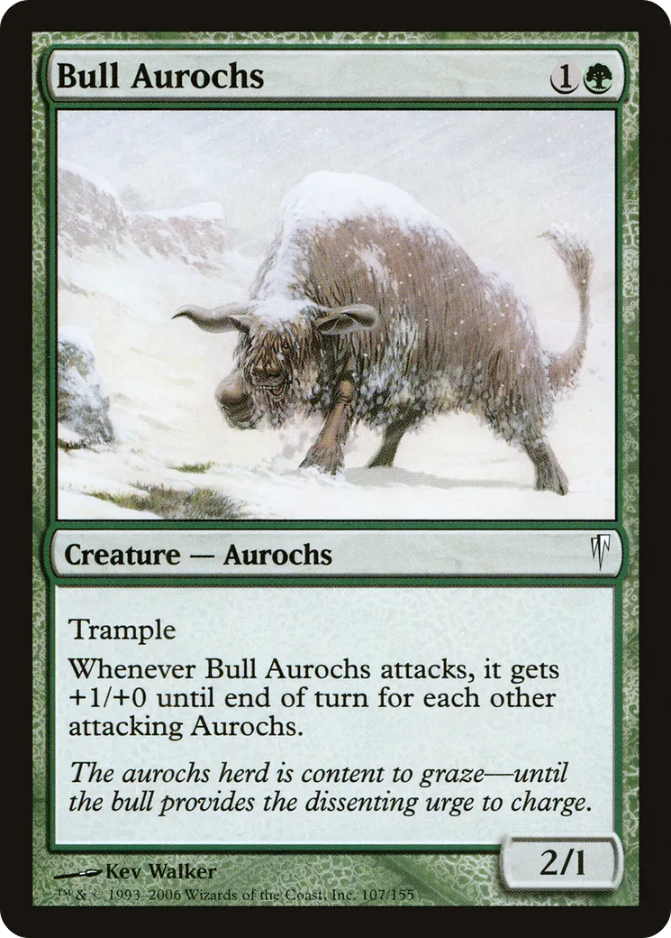 Aurochs mâle — Coldsnap — Magic: The Gathering