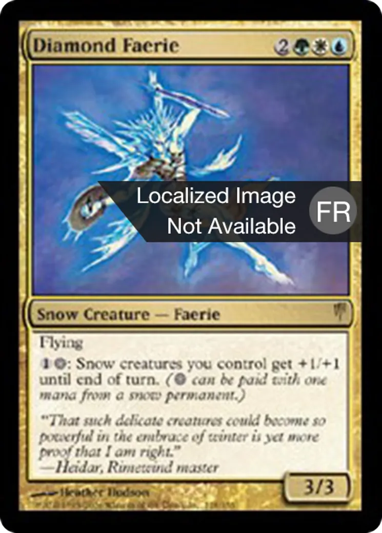 Fée de diamant — Coldsnap — Magic: The Gathering