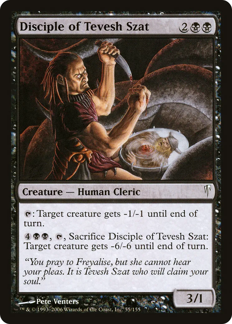 Disciple of Tevesh Szat — Coldsnap — Magic: The Gathering