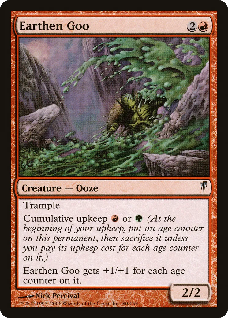 Earthen Goo — Coldsnap — Magic: The Gathering