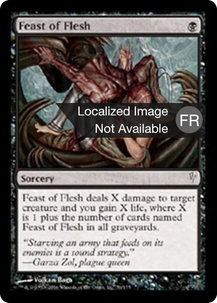 Festin de chair from Coldsnap - Magic: The Gathering