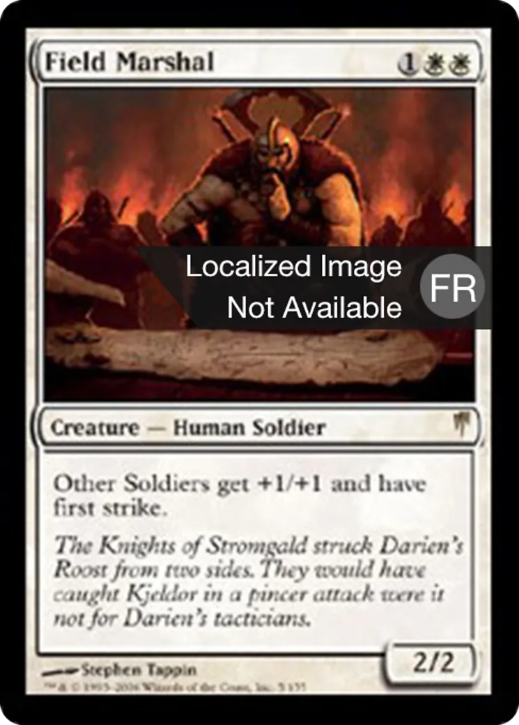 Général de campagne — Coldsnap — Magic: The Gathering