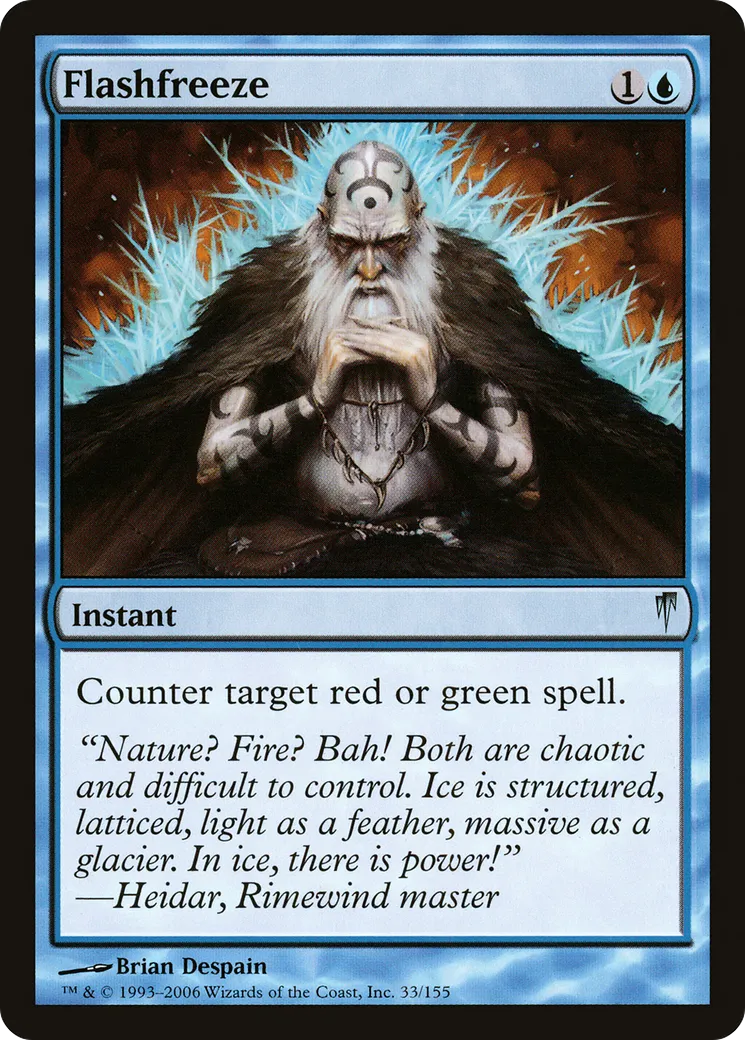 Flashfreeze — Coldsnap — Magic: The Gathering