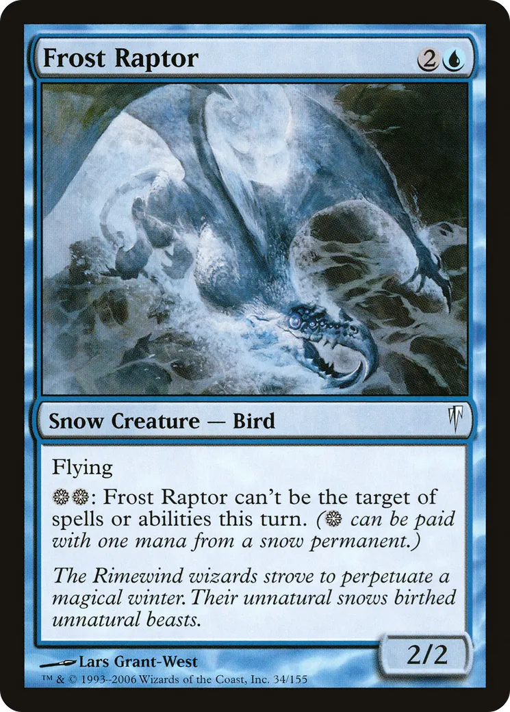 Rapace de givre — Coldsnap — Magic: The Gathering