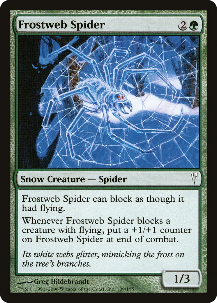 Frostweb Spider — Coldsnap — Magic: The Gathering