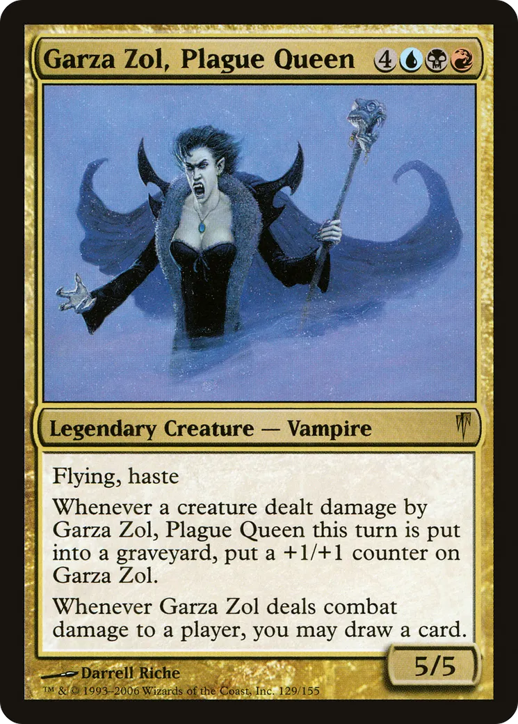 Garza Zol, Plague Queen — Coldsnap — Magic: The Gathering