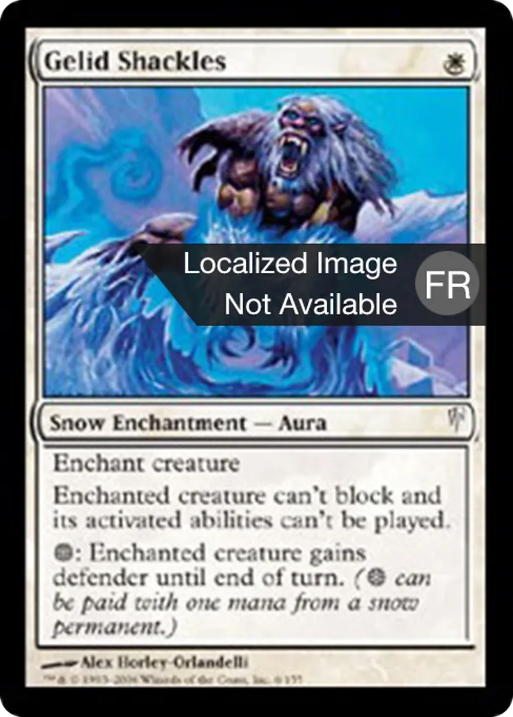 Fers algides — Coldsnap — Magic: The Gathering