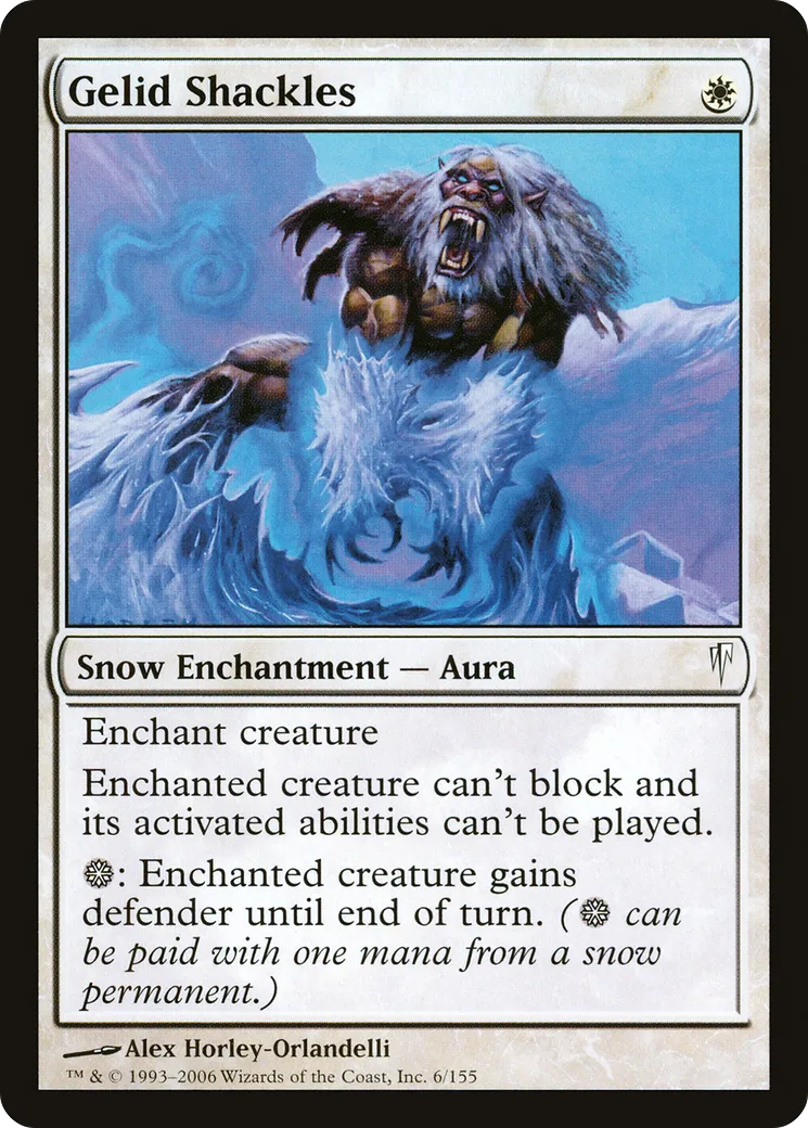 Gelid Shackles — Coldsnap — Magic: The Gathering