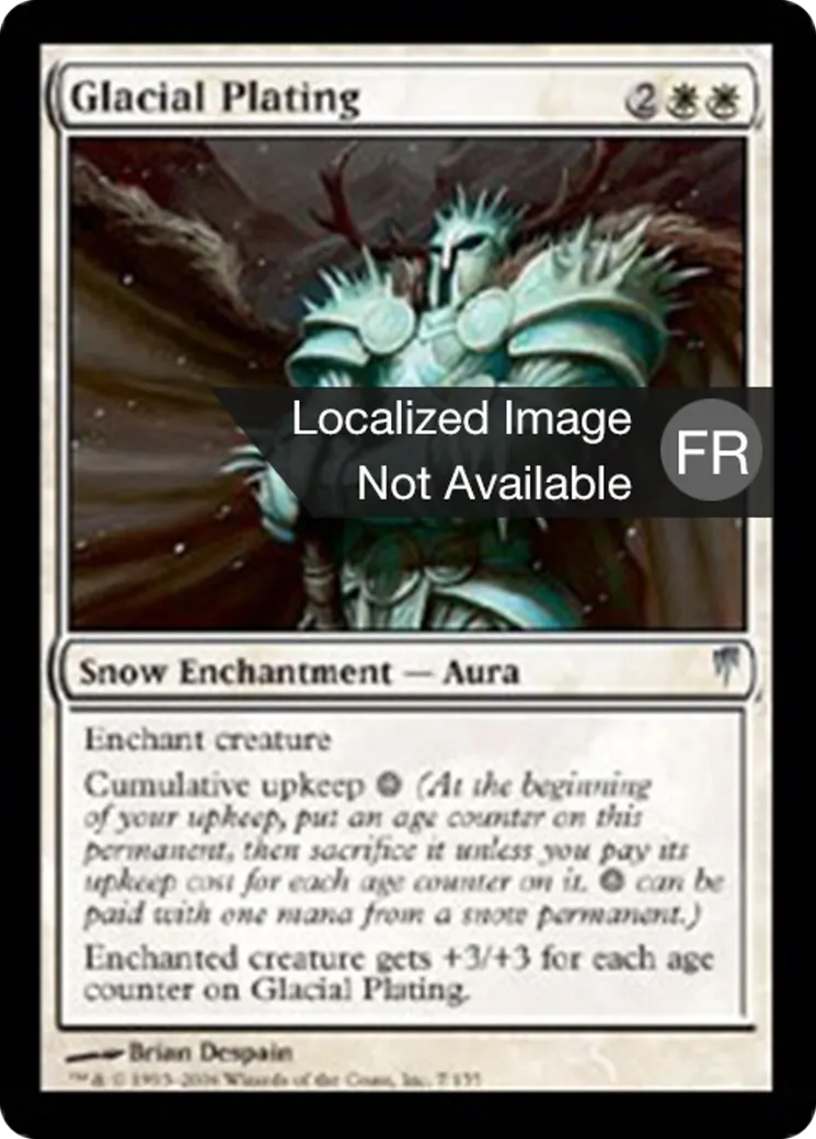 Blindage glacial — Coldsnap — Magic: The Gathering