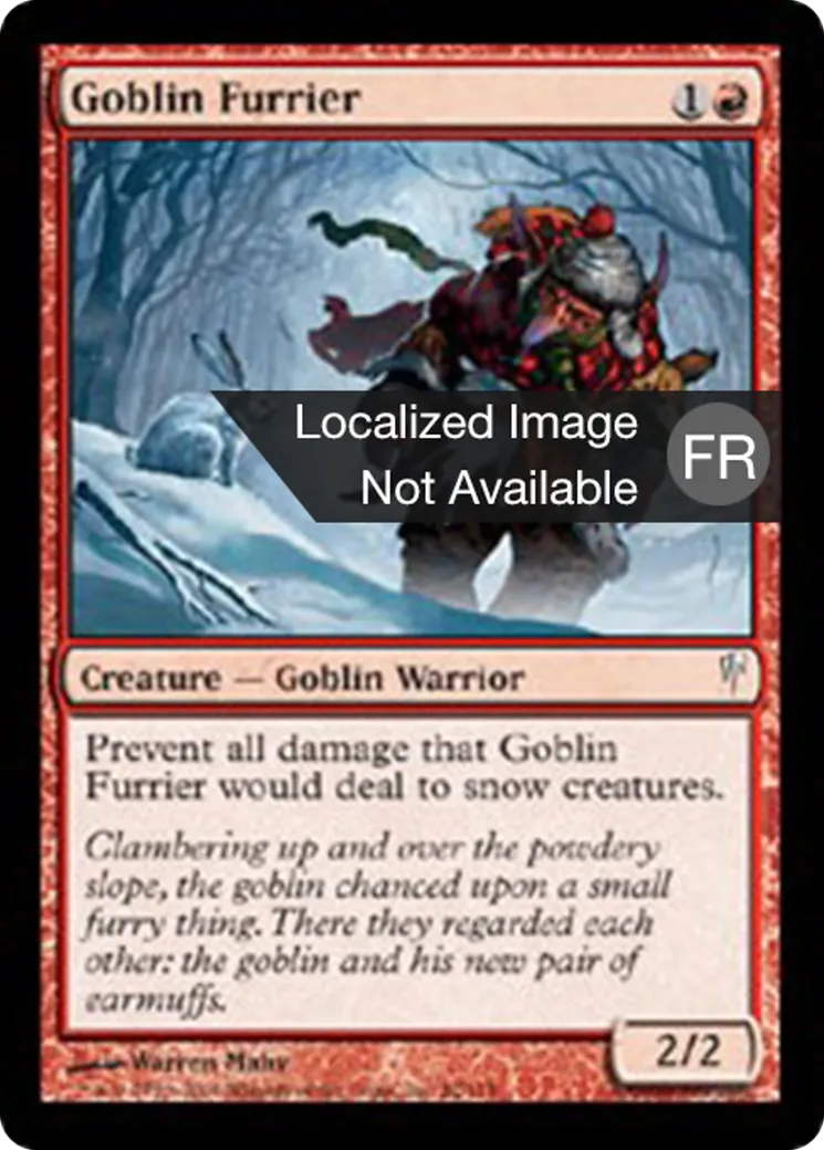 Fourreur gobelin — Coldsnap — Magic: The Gathering