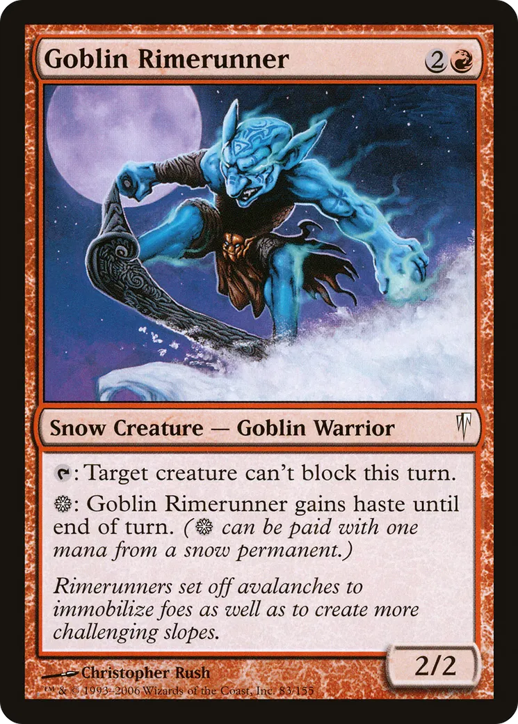 Goblin Rimerunner — Coldsnap — Magic: The Gathering