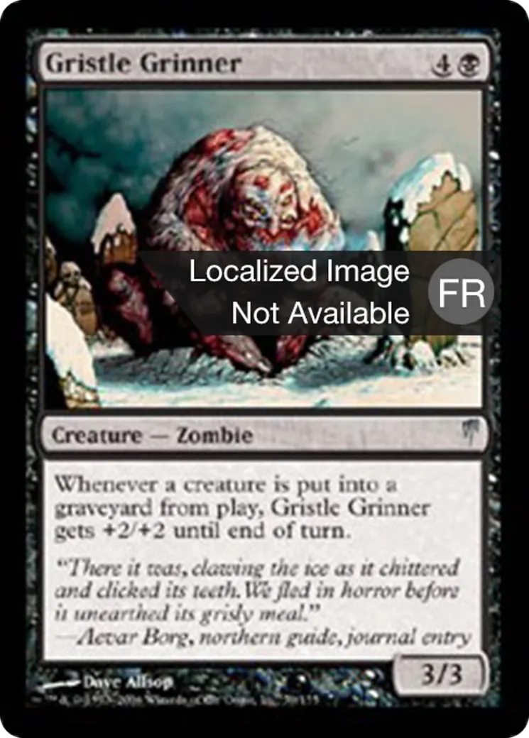 Grimaceur aux ligaments — Coldsnap — Magic: The Gathering