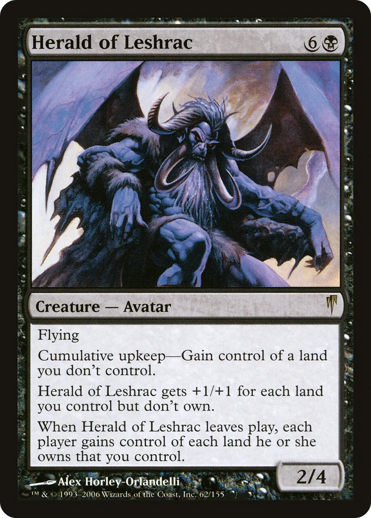 Herald of Leshrac — Coldsnap — Magic: The Gathering