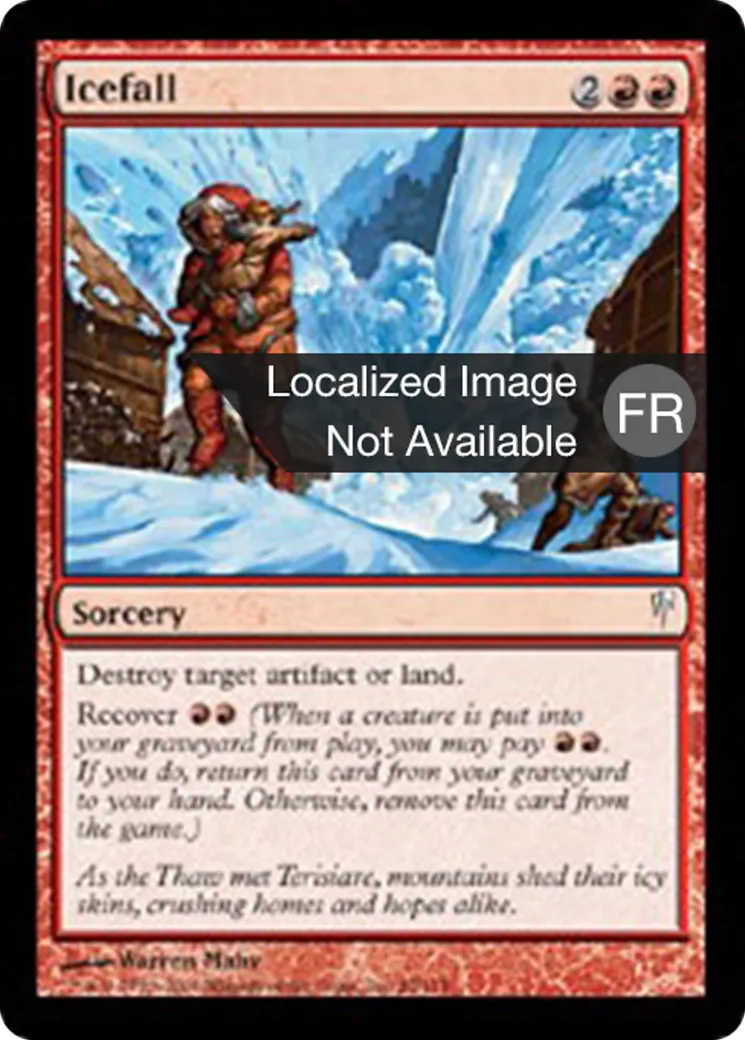 Chuteglace — Coldsnap — Magic: The Gathering