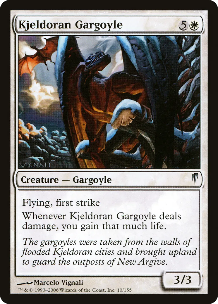 Kjeldoran Gargoyle — Coldsnap — Magic: The Gathering