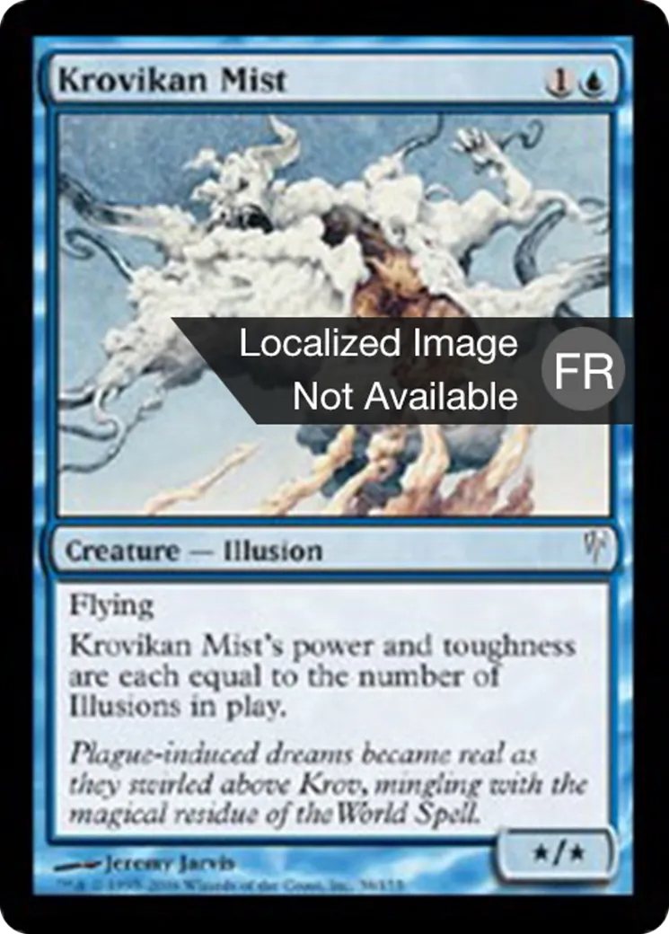 Brume krovoise — Coldsnap — Magic: The Gathering