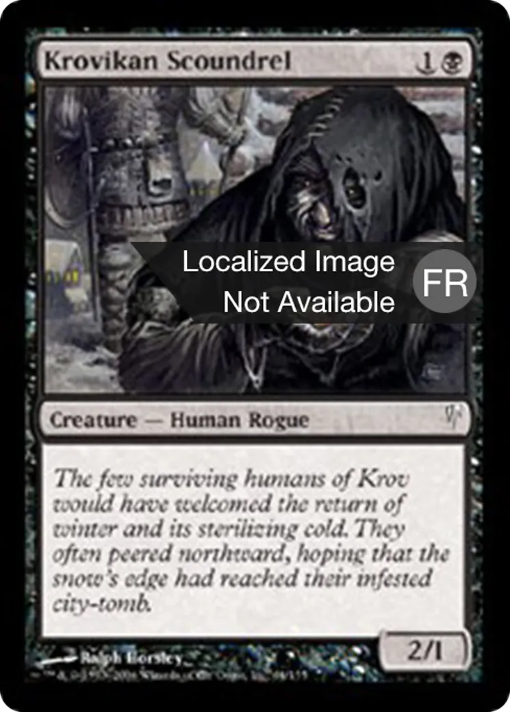 Vaurien krovois — Coldsnap — Magic: The Gathering