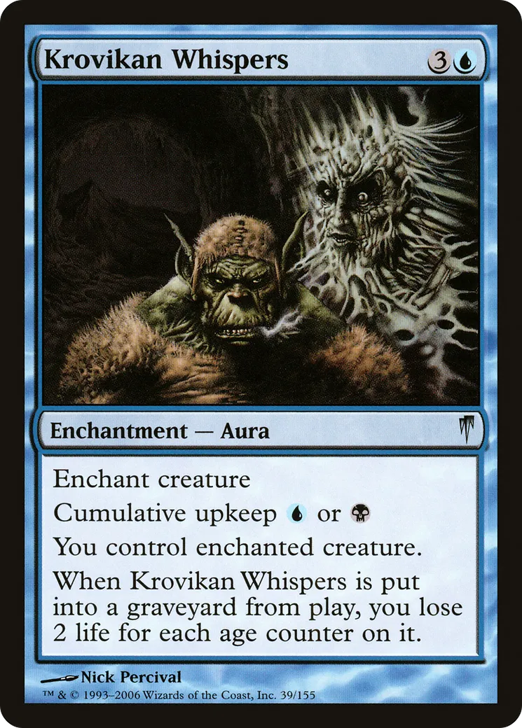 Krovikan Whispers — Coldsnap — Magic: The Gathering