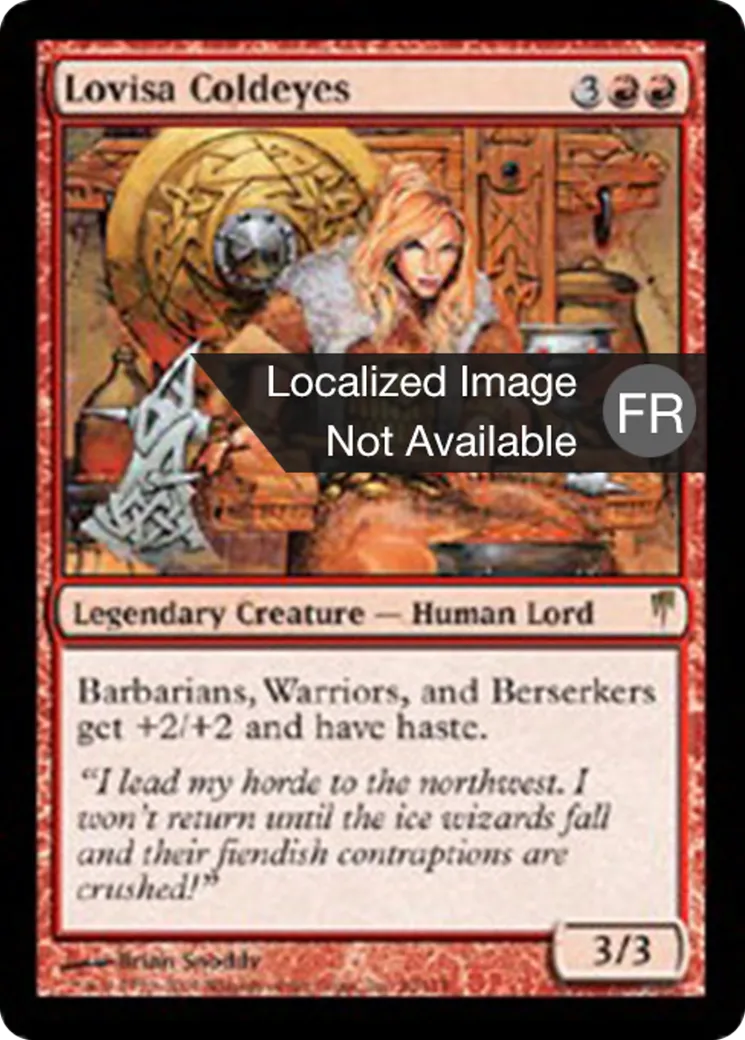 Lovisa Froid Regard — Coldsnap — Magic: The Gathering