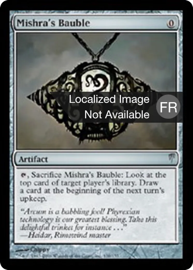 Babiole de Mishra — Coldsnap — Magic: The Gathering