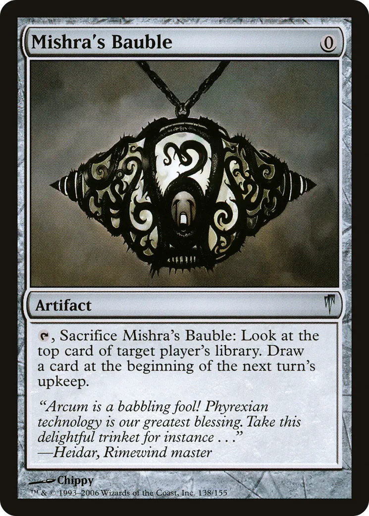 Mishra's Bauble — Coldsnap — Magic: The Gathering