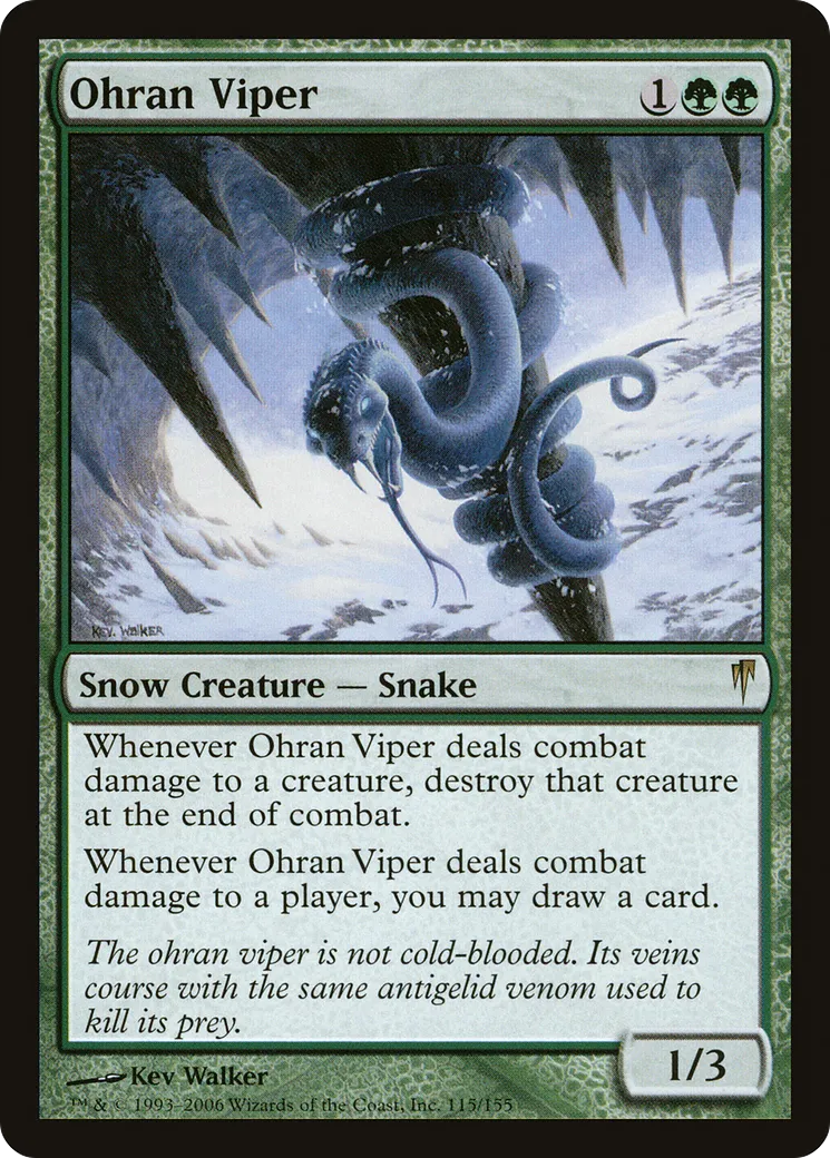 Ohran Viper — Coldsnap — Magic: The Gathering