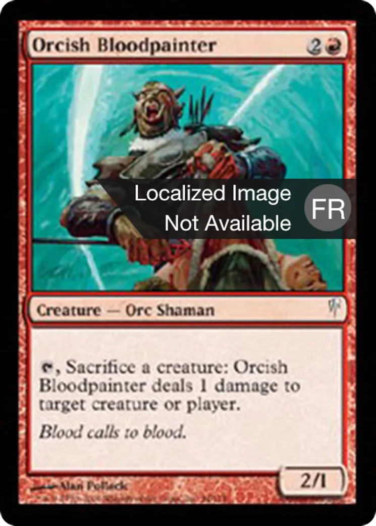 Peintresang orque — Coldsnap — Magic: The Gathering