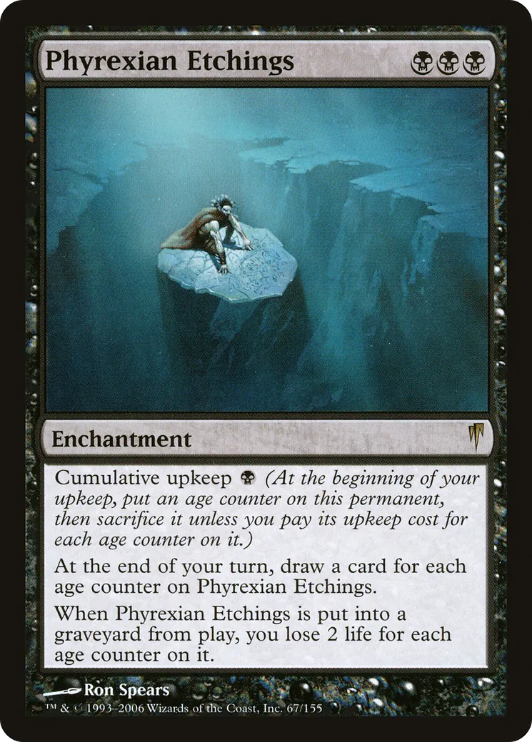Phyrexian Etchings — Coldsnap — Magic: The Gathering