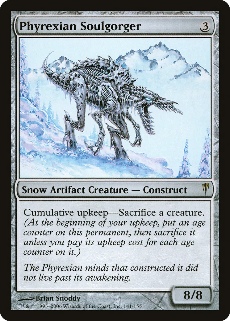 Phyrexian Soulgorger — Coldsnap — Magic: The Gathering