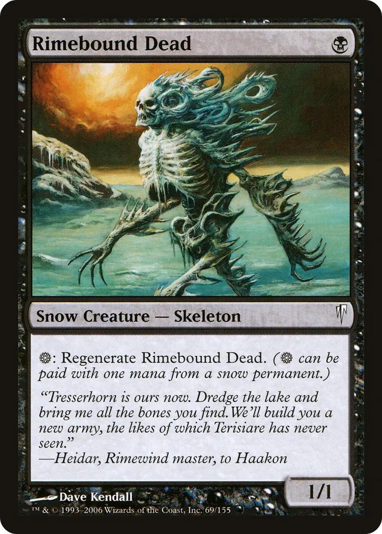 Mort bridegivre — Coldsnap — Magic: The Gathering