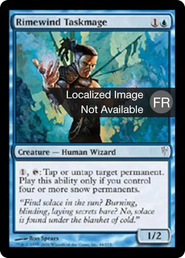 Mage de force de Soufflegivre — Coldsnap — Magic: The Gathering