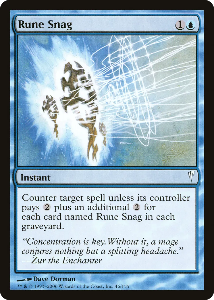 Accroc de rune — Coldsnap — Magic: The Gathering