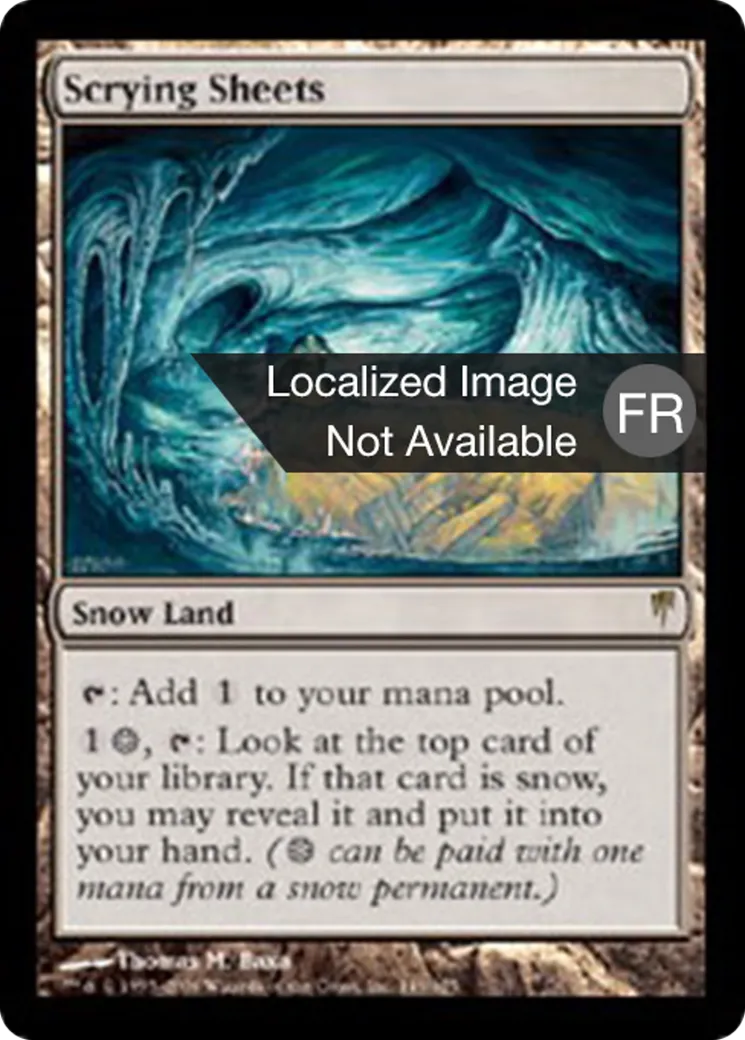 Strates de scrutation — Coldsnap — Magic: The Gathering