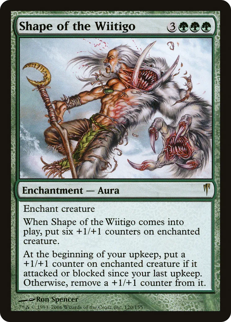 Shape of the Wiitigo — Coldsnap — Magic: The Gathering