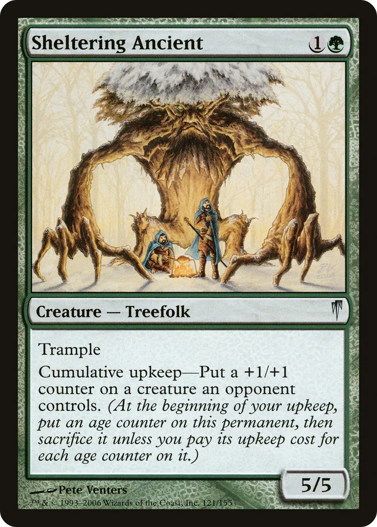 Sheltering Ancient — Coldsnap — Magic: The Gathering