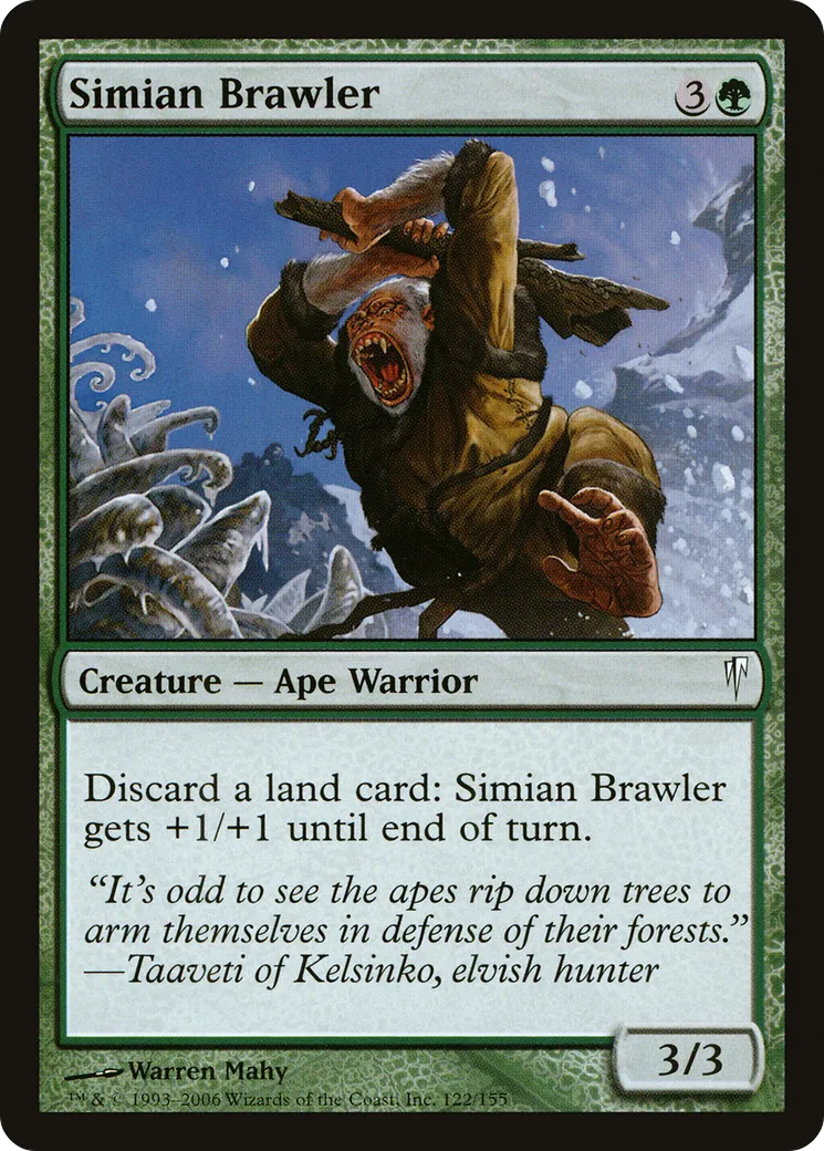 Bagarreur simiesque — Coldsnap — Magic: The Gathering