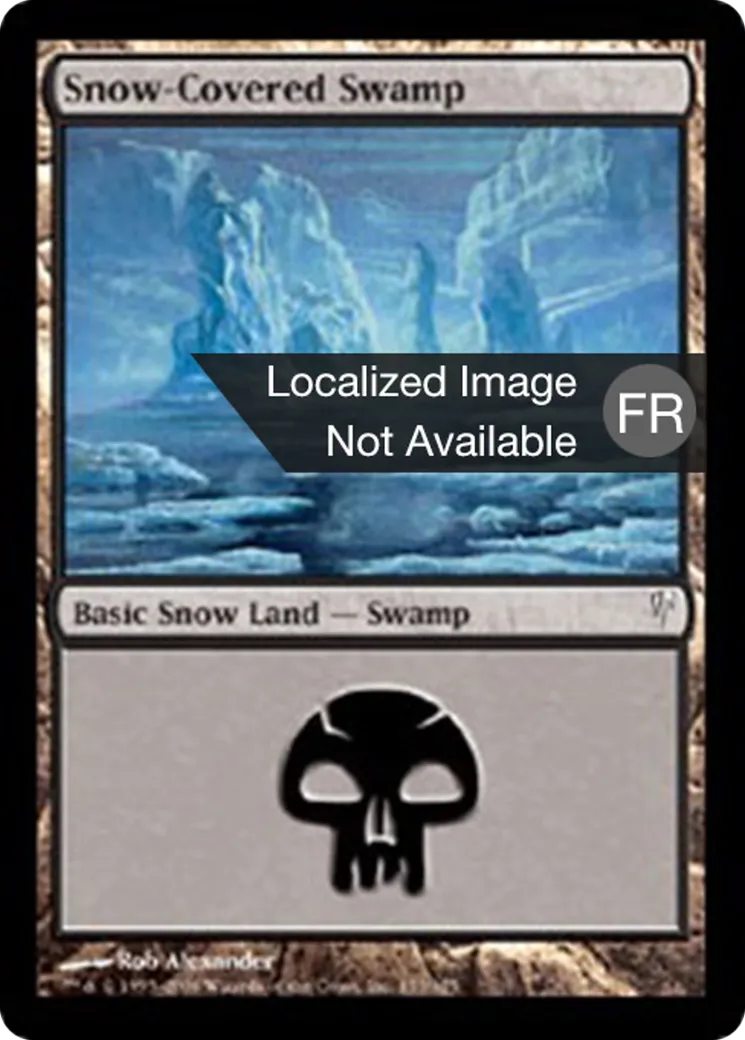 Marais enneigé — Coldsnap — Magic: The Gathering