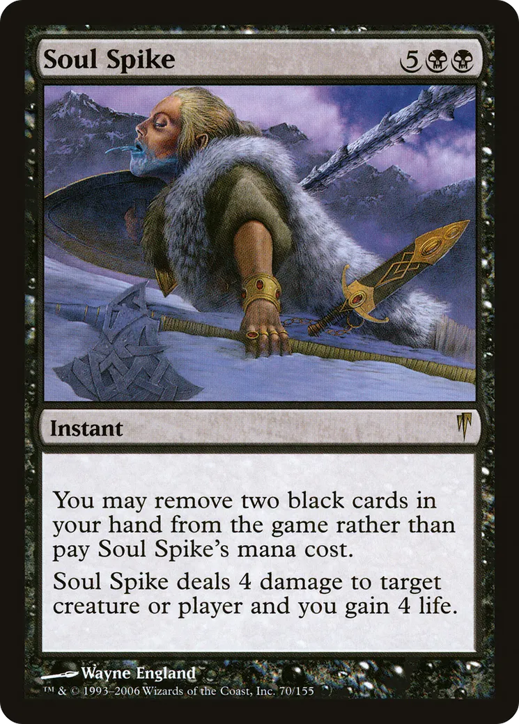 Soul Spike — Coldsnap — Magic: The Gathering