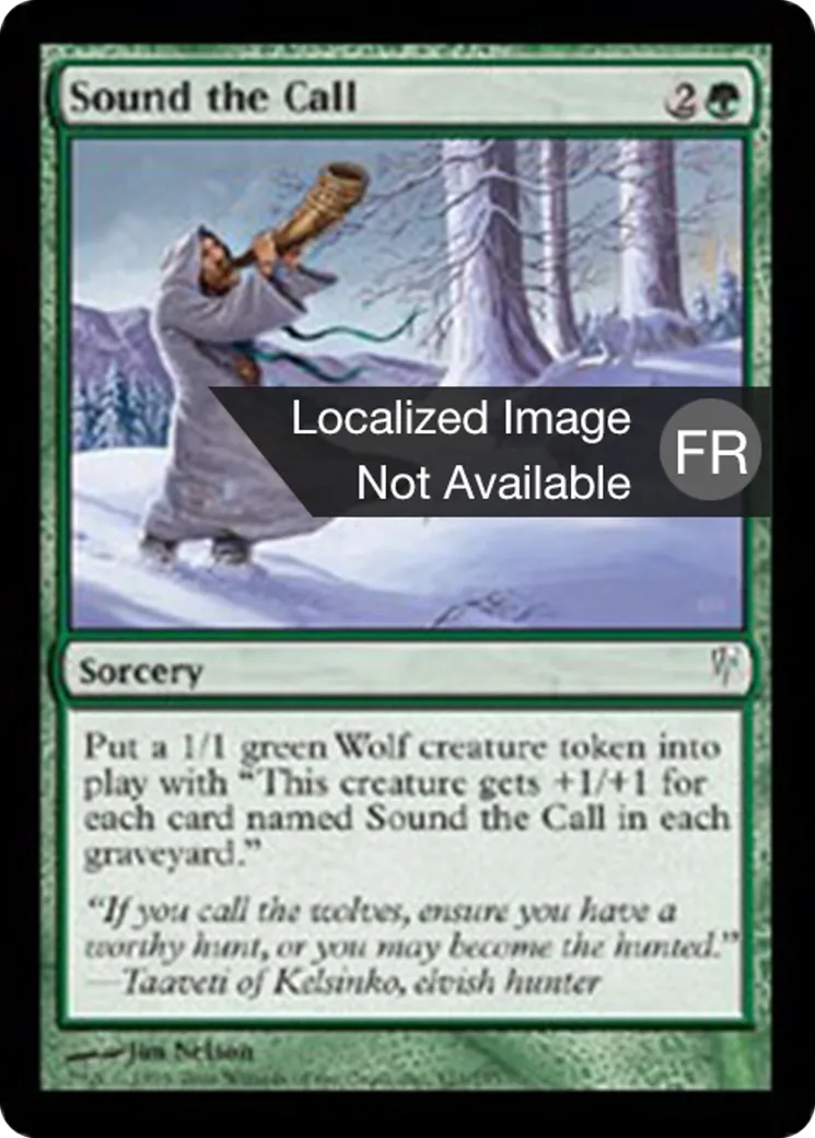 Sonner le cor — Coldsnap — Magic: The Gathering