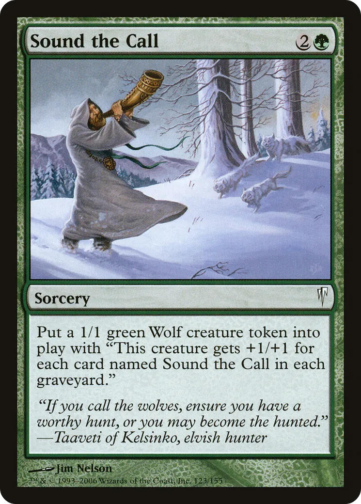 Sonner le cor — Coldsnap — Magic: The Gathering