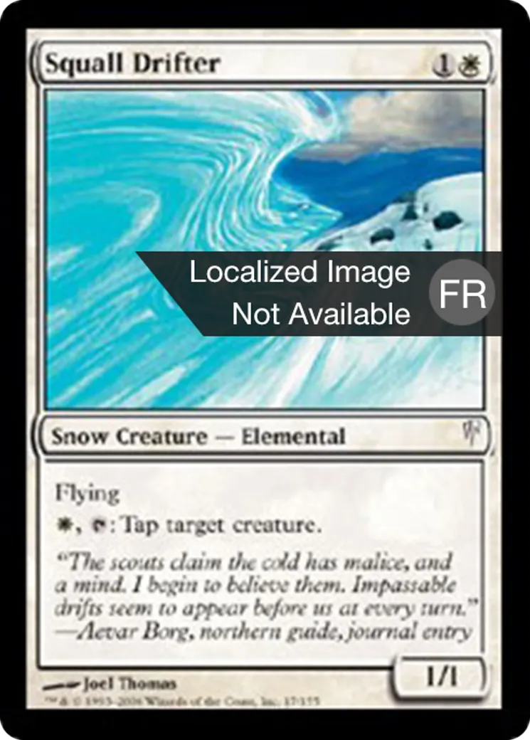 Dériveur des bourrasques from Coldsnap - Magic: The Gathering