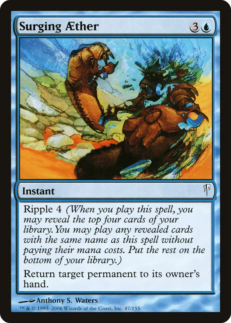Aether tumultueux — Coldsnap — Magic: The Gathering