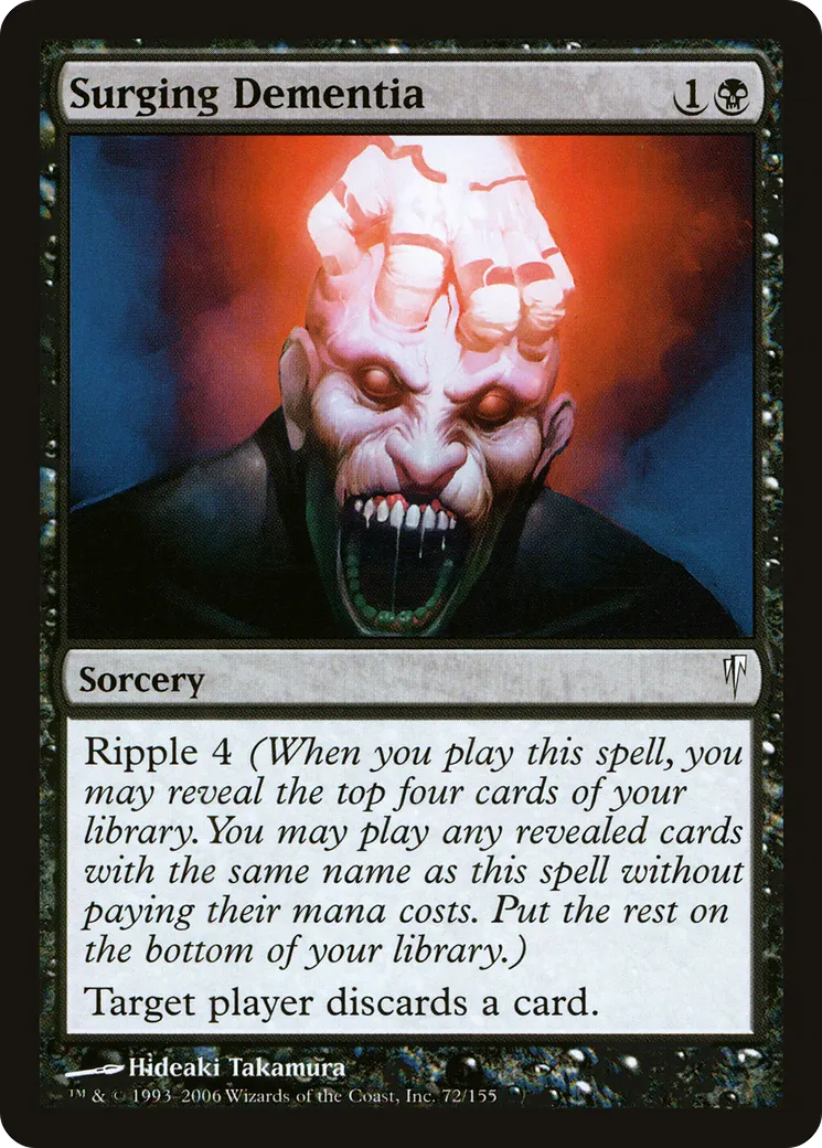 Surging Dementia — Coldsnap — Magic: The Gathering
