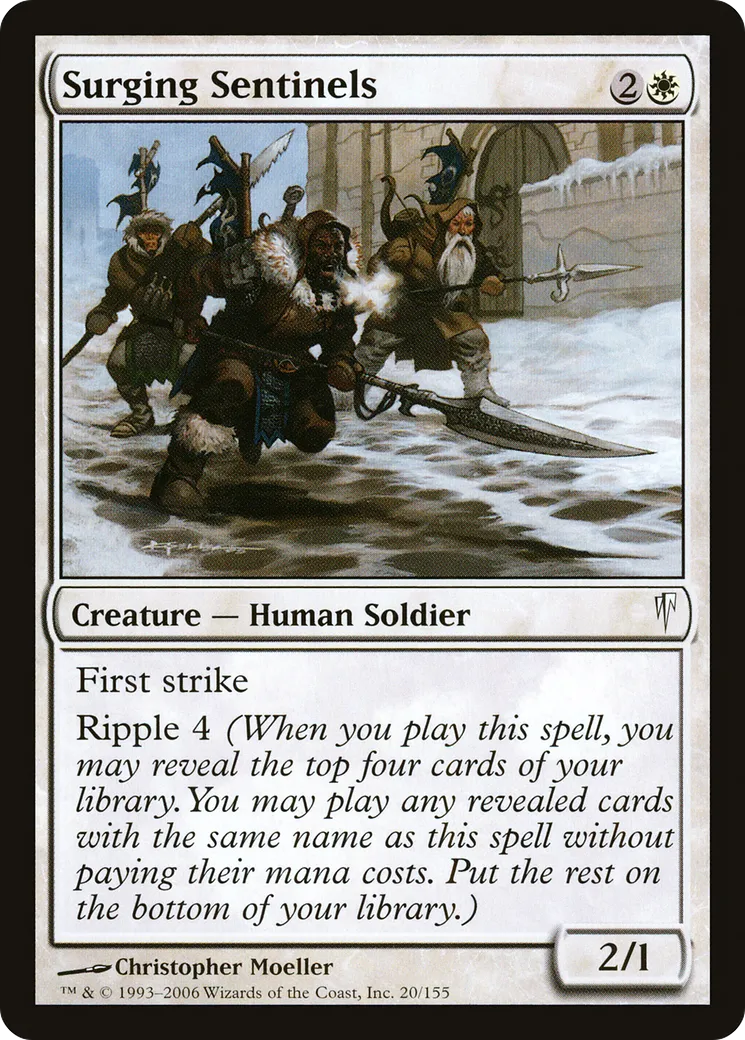 Sentinelles tumultueuses — Coldsnap — Magic: The Gathering