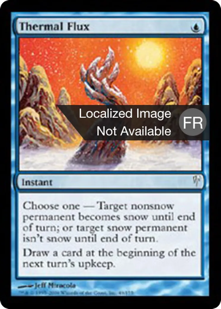 Flux thermique — Coldsnap — Magic: The Gathering