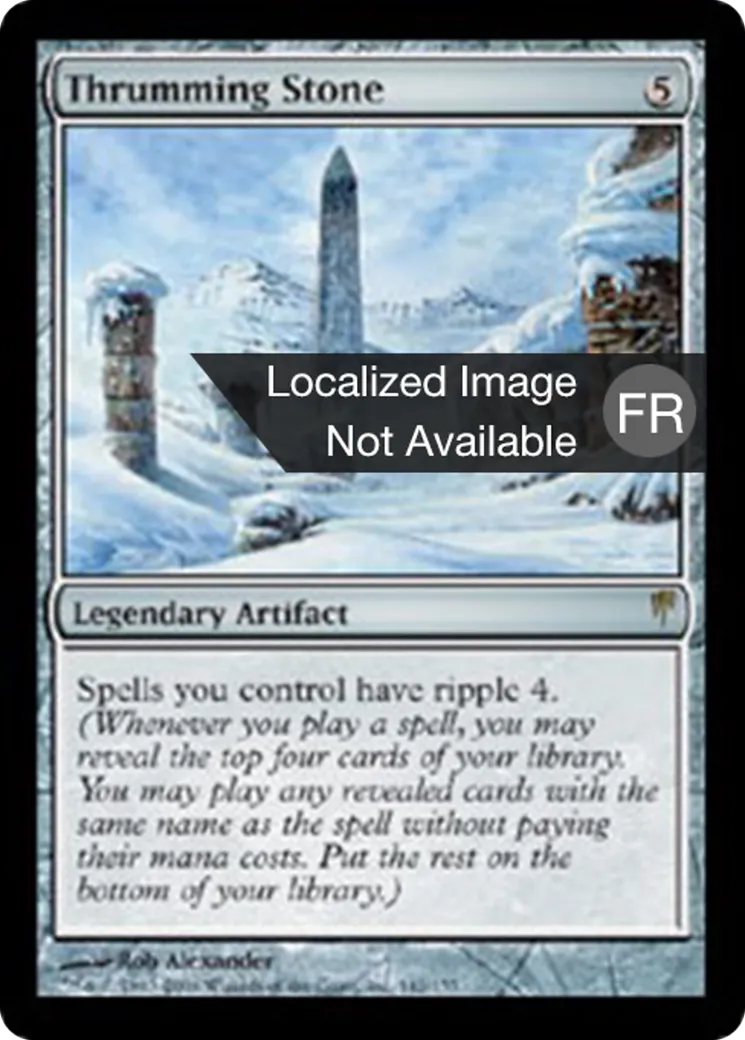 Pierre psalmodique from Coldsnap - Magic: The Gathering