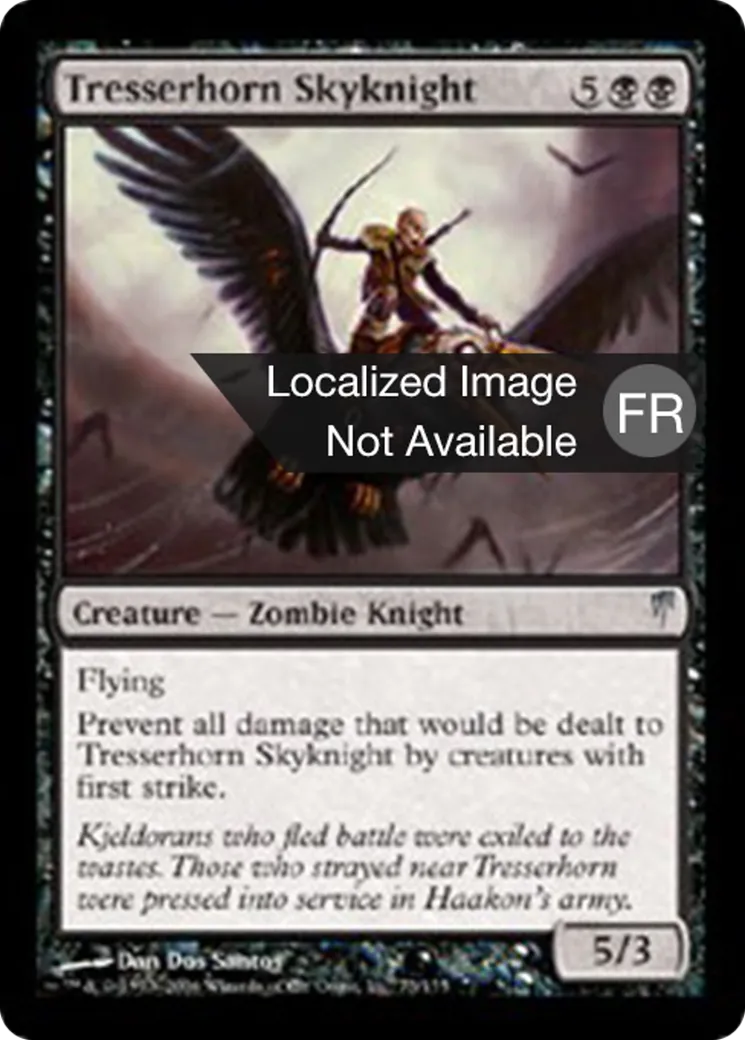Chevalier céleste de Tresserhorn — Coldsnap — Magic: The Gathering