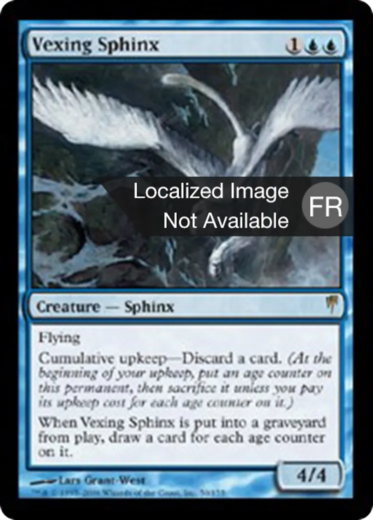 Sphinx vexatoire — Coldsnap — Magic: The Gathering