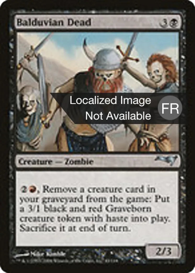 Mort balduvian — Coldsnap Theme Decks — Magic: The Gathering