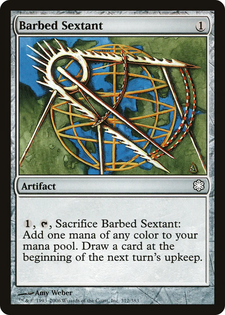 Barbed Sextant — Coldsnap Theme Decks — Magic: The Gathering